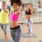 Women stretching in a fitness class