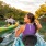 Kayaking in a river